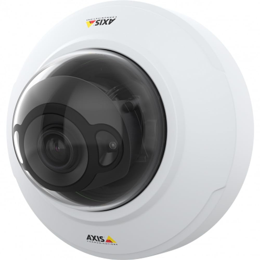 Axis M4206-LV 4K Outdoor PoE Security Camera with Night Vision - Weatherproof IP Surveillance System for Home & Business Security Monitoring