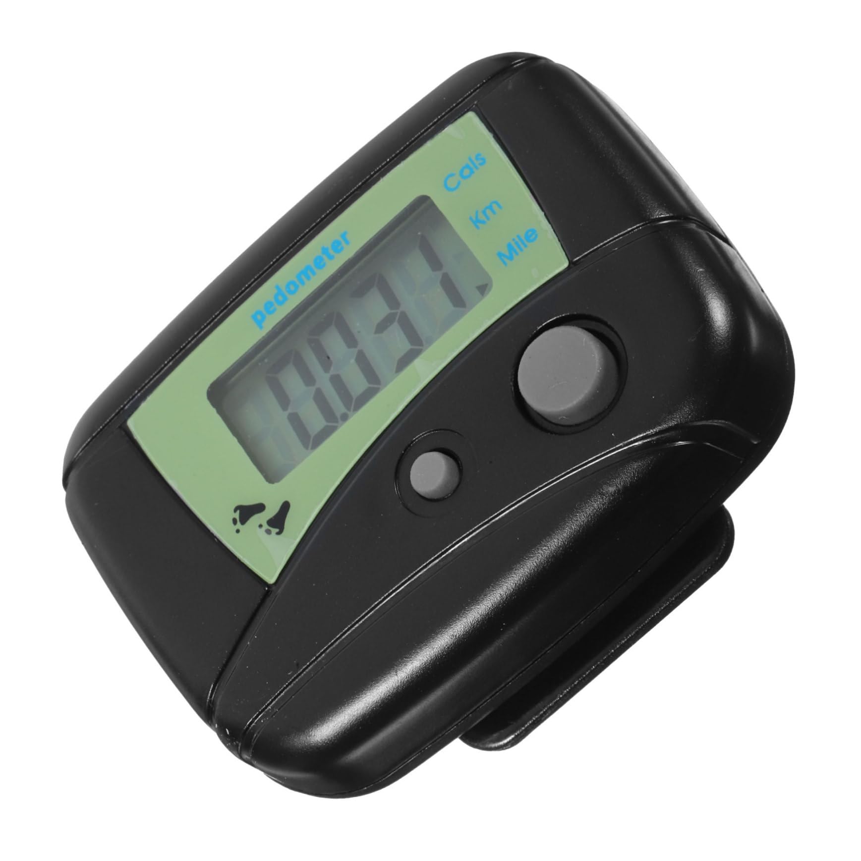 Kisangel 10pcs Clip-on Pedometer - Step Counter for Walking, Running & Hiking - Digital Walking Distance Tracker - Fitness Activity Monitor for Men & Women - Perfect for Workouts, Jogging & Daily Steps Tracking