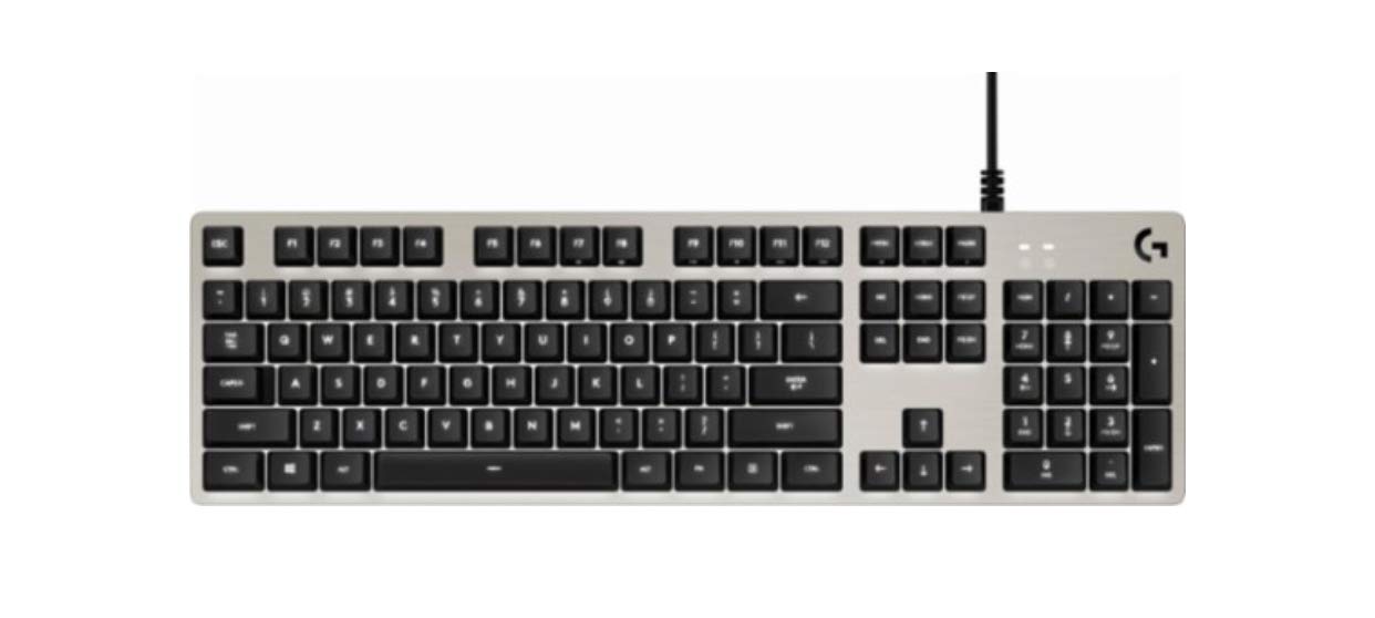 Logitech G413 Mechanical Gaming Keyboard - Wired USB Backlit Keyboard for PC Gamers | Tactile & Responsive Keys | Perfect for FPS, MOBA & MMO Gaming