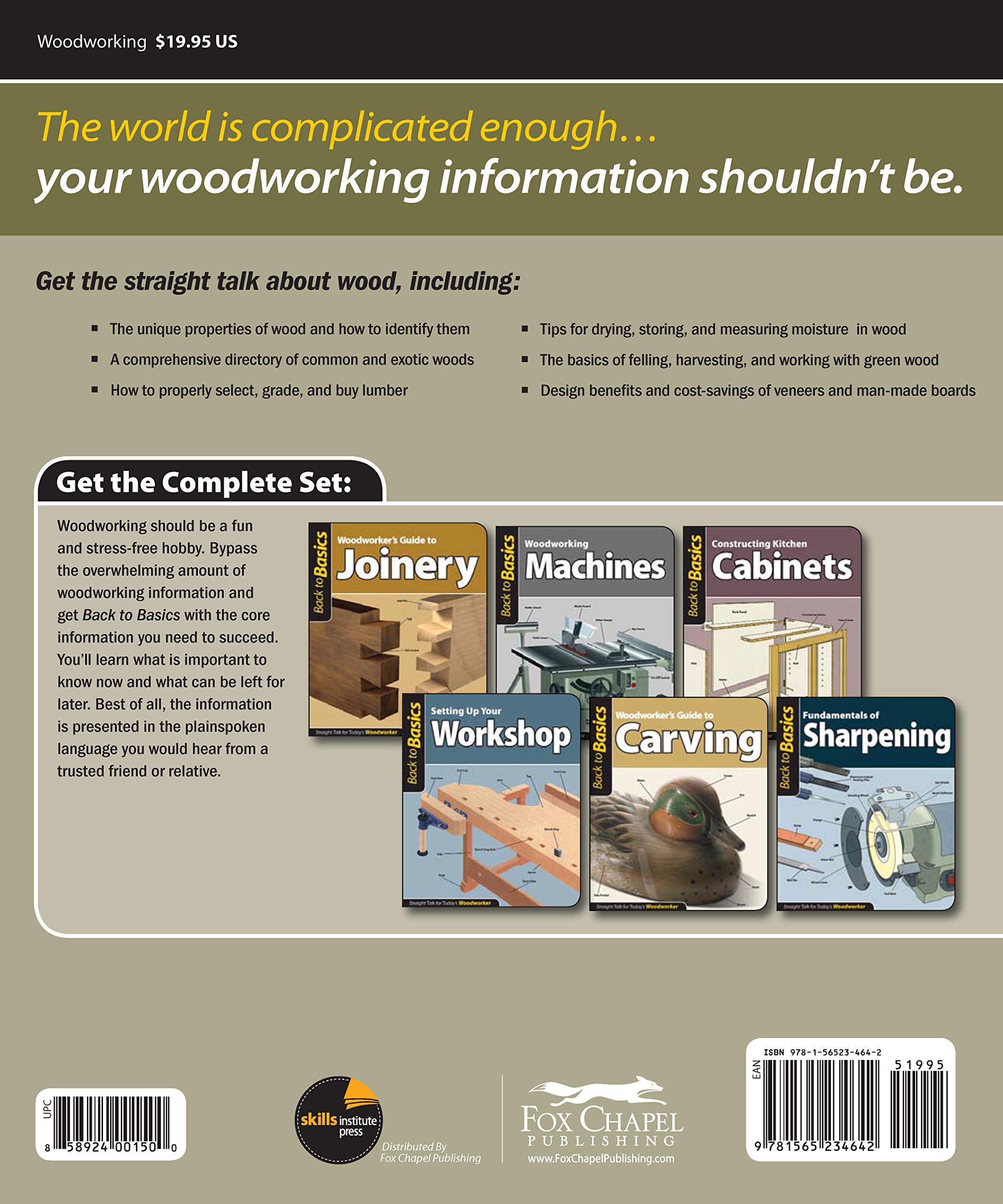Woodworker's Guide to Wood: Essential Tips & Techniques for Modern Woodworkers - Perfect for DIY Projects, Furniture Making & Home Renovations