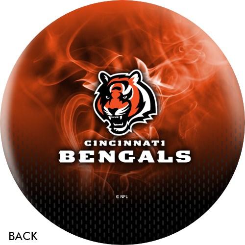 NFL Cincinnati Bengals Themed Bowling Ball - Official Team Logo Design for Bowling Enthusiasts | Perfect for Game Nights, Sports Bars, and NFL Fan Gifts