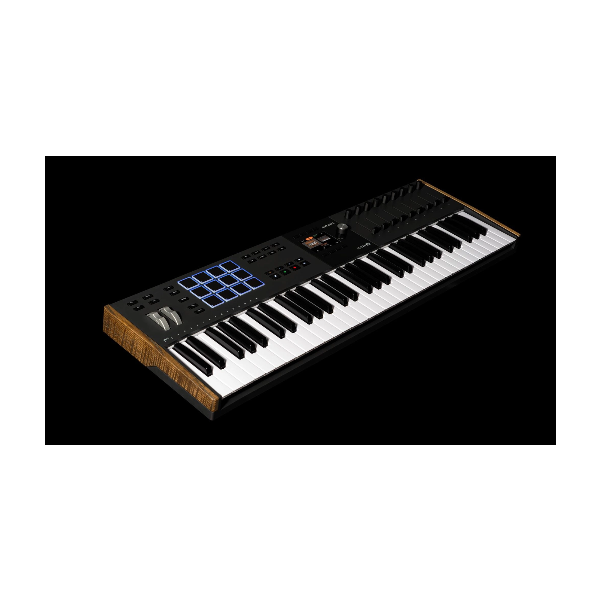 Arturia KeyLab Mk3 49-Key MIDI Keyboard Controller - Premium Black Edition for Music Production, Studio Recording & Live Performances