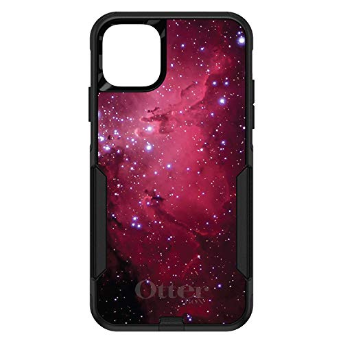 Hot Pink Black Stars Nebula On Black Case