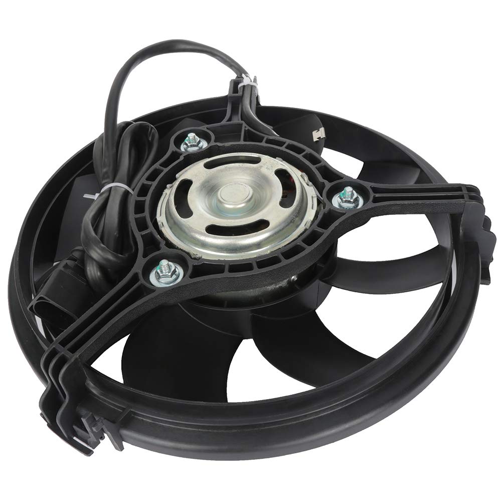 High Performance Electric Radiator Cooling Fan Compatible with Audi A6 Quattro 1995-2011, A8 1997-2010, A8 Quattro 2001-2004, S6 2001-2003, S8 1996-2003 - Perfect for Engine Cooling & Overheating Prevention in Hot Weather & Heavy Traffic