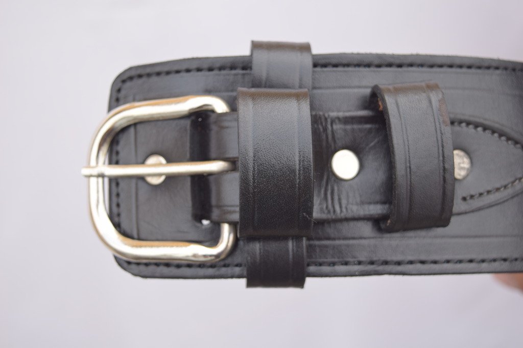LEATHERTOWN USA® Western Cowboy Gun Holster & Belt Rig - .44/.45 Cal Single Drop Holster for Short Barrel Revolvers | Perfect for Cowboy Action Shooting, Reenactments & Concealed Carry