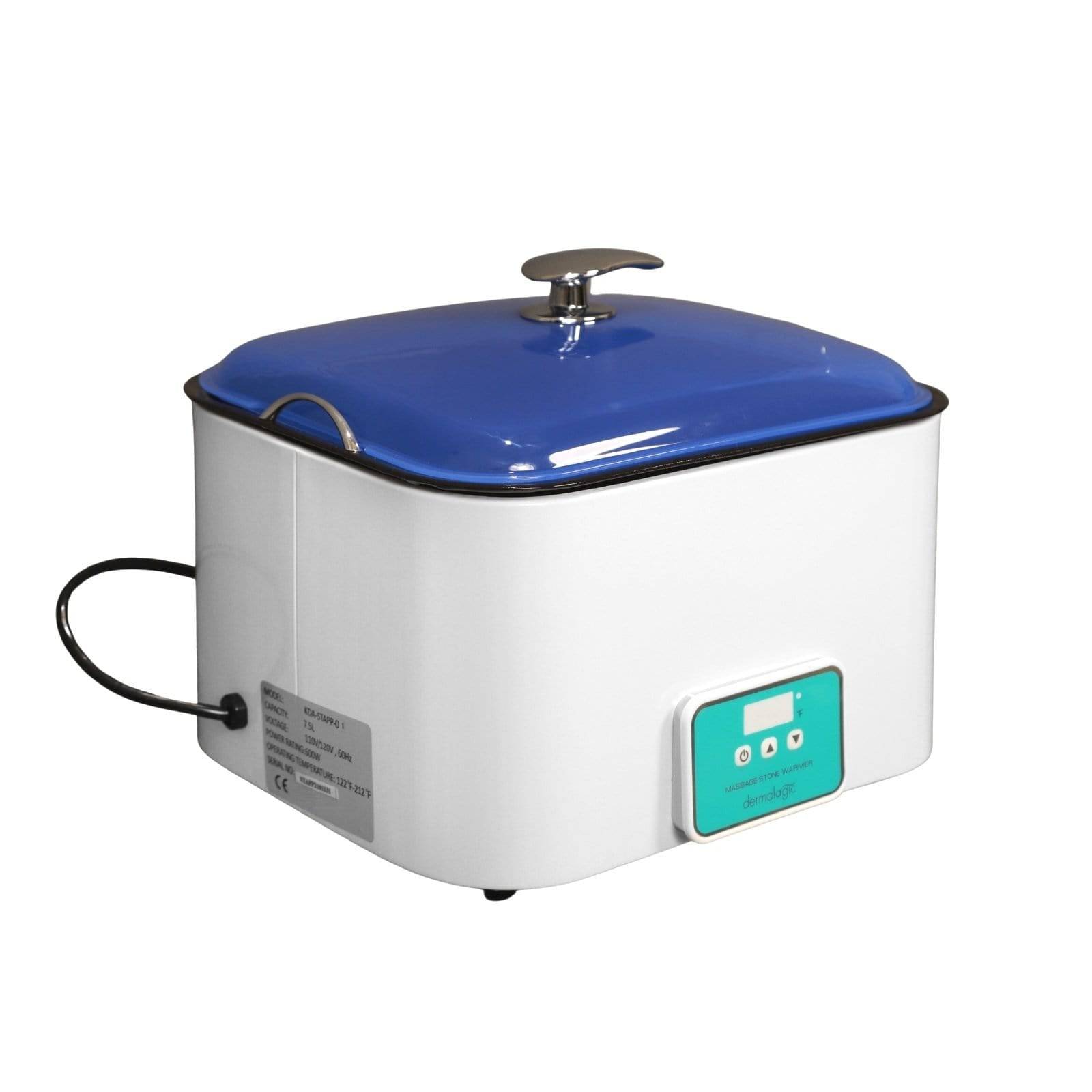 Professional Digital Display Massage Stone Heater & Warmer for Hot Stone Therapy - Perfect for Spa, Salon, and Home Relaxation Treatments