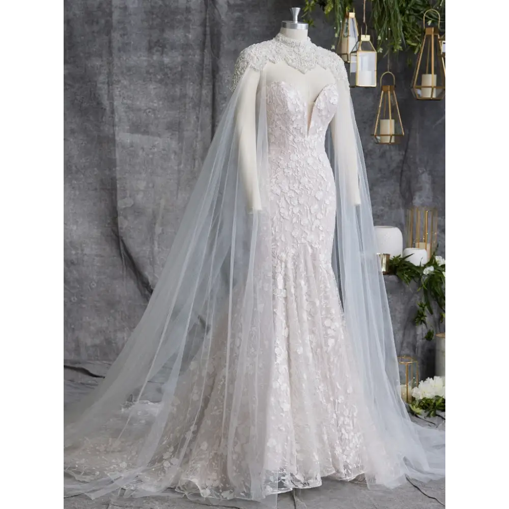 Grace by Maggie Sottero Elegant Lace Wedding Dress - Perfect for Bridal Ceremonies, Vow Renewals & Formal Events