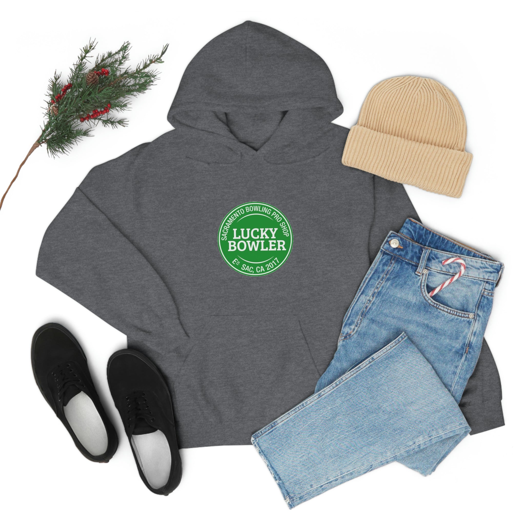 Lucky Hoodie #3 with QR Code - Stylish Unisex Pullover for Men & Women - Perfect for Casual Wear, Street Fashion, and Social Media QR Code Sharing