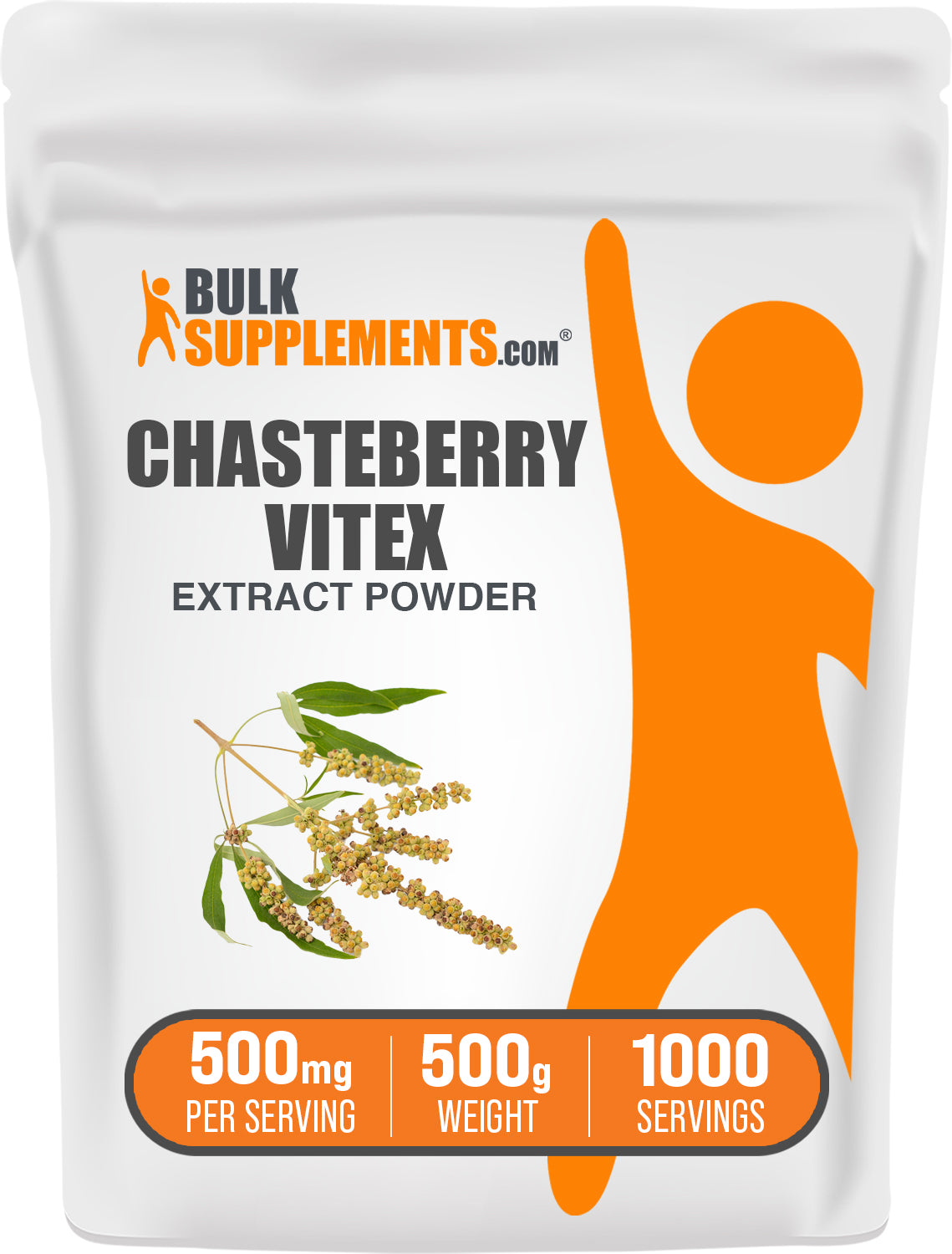 Premium Chasteberry Extract Powder for Hormonal Balance & PMS Relief - Supports Women's Health, Fertility & Menstrual Cycle Regulation - Ideal for Teas, Smoothies & Natural Supplements
