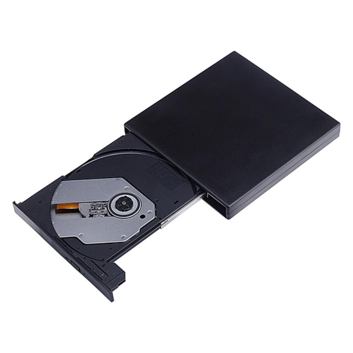OSALADI USB 2.0 External DVD Drive for Laptop & Computer - High-Speed Data Transfer, Disc Burner, USB Drive Reader, Compatible with Laptops, PCs, and Macs for Home, Office, and Travel Use