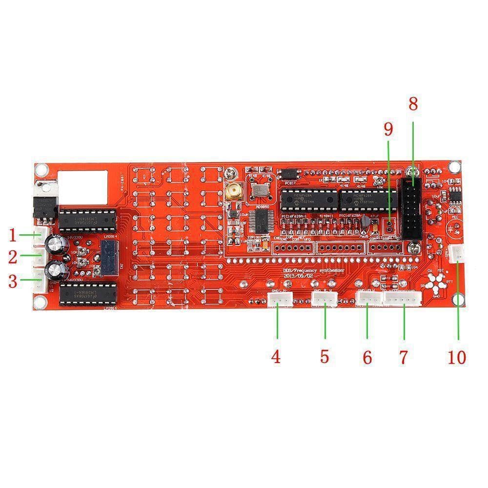 AD9850 DDS Signal Generator Module 0-55MHz for HAM Radio, SSB Transceiver VFO - Perfect for DIY Electronics, Radio Communication & Signal Testing Projects