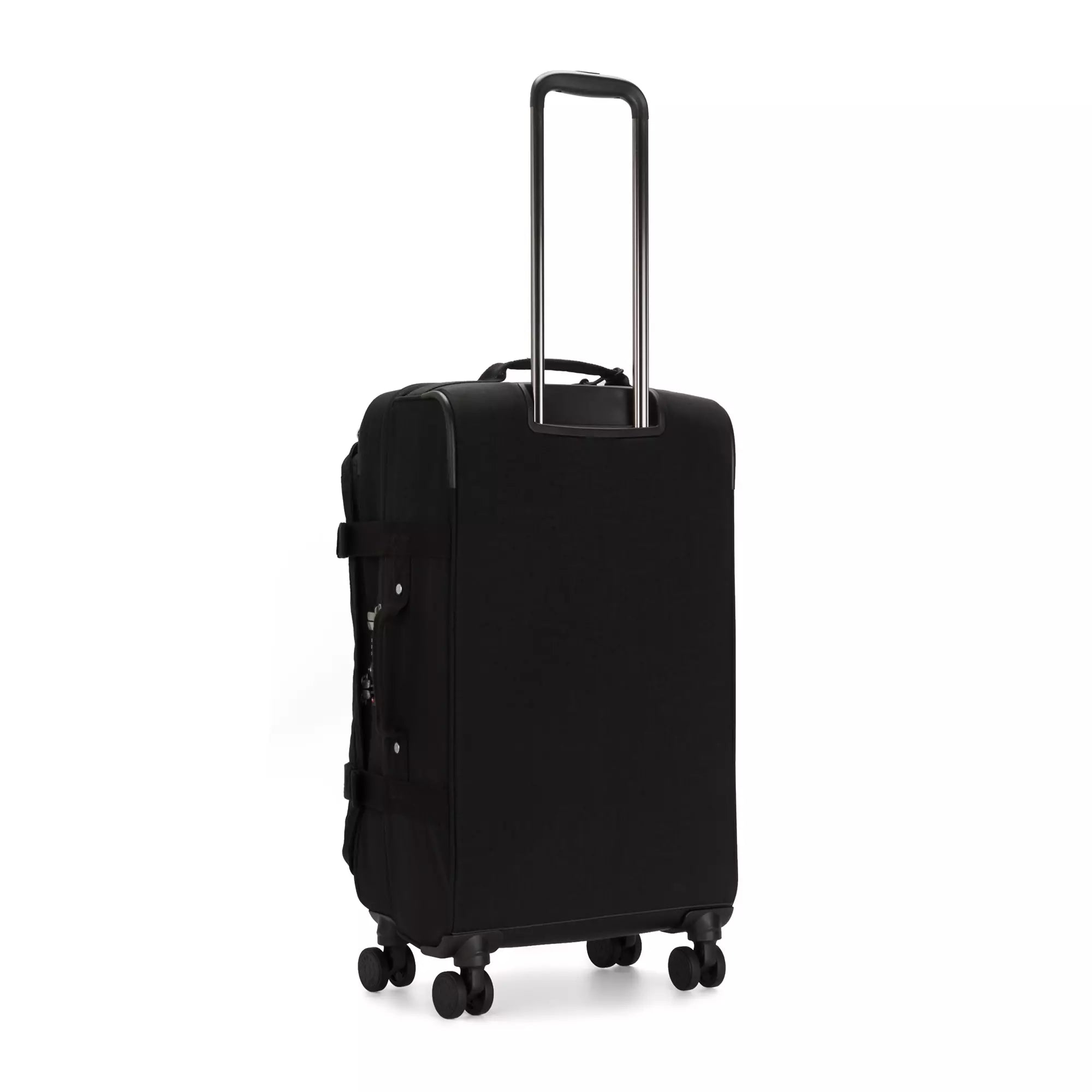 Kipling Spontaneous Medium Rolling Luggage - Black Noir Carry-On Suitcase for Women Travel, Business Trips & Weekend Getaways