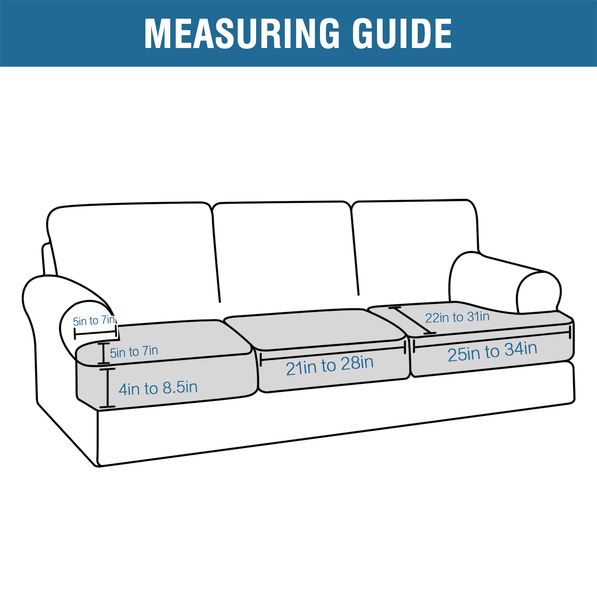 H.VERSAILTEX 3-Piece Stretch Velvet Sofa Slipcover Set - Soft T-Cushion Covers for 3-Seater Couches, Non-Slip Taupe Velvet Couch Protector (Fits Most Sofas) - Perfect for Living Room, Home Decor & Pet-Friendly Furniture Protection