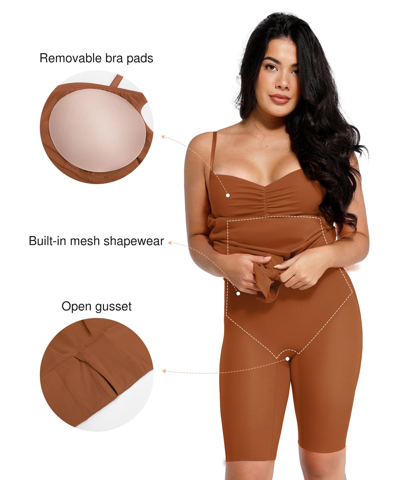 Popilush Shapewear Dress - Slimming Lace Formal Maxi Dress with Built-in Corset for Women | Cocktail Party, Evening Gown, Wedding Guest Dress