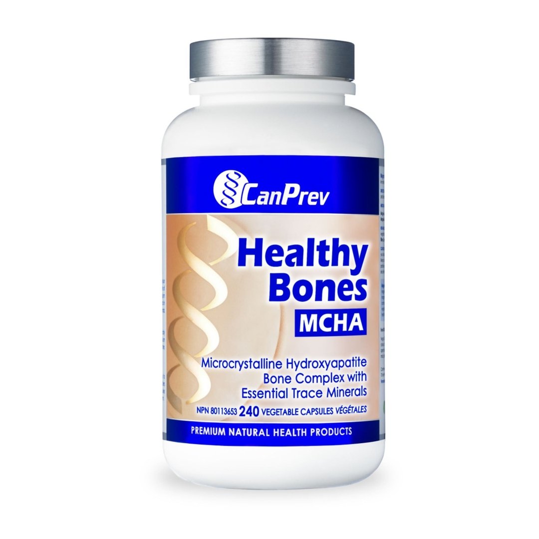 Canprev Healthy Bones Supplement - 240 Vegan Capsules for Joint & Bone Support - Ideal for Active Lifestyles & Senior Wellness