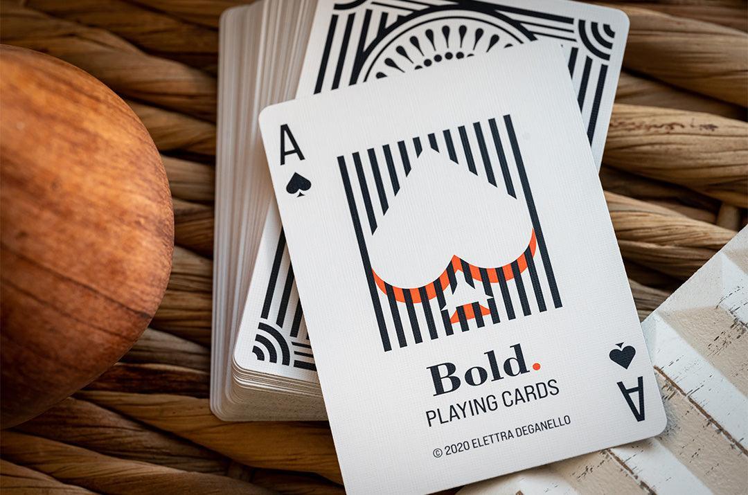 Bold Playing Cards Standard Edition - Premium Poker Cards for Casino, Magic Tricks & Family Game Nights