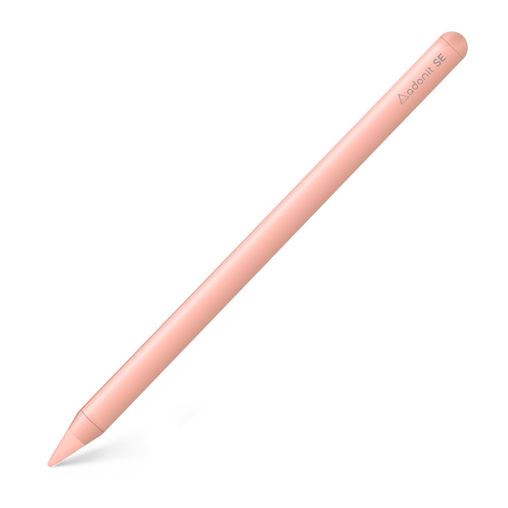 Adonit SE Stylus Pen for iPad & Tablets - Pink, Precision Stylus with Palm Rejection, Perfect for Drawing, Note-Taking & Digital Art (Ideal for Students, Artists & Professionals)