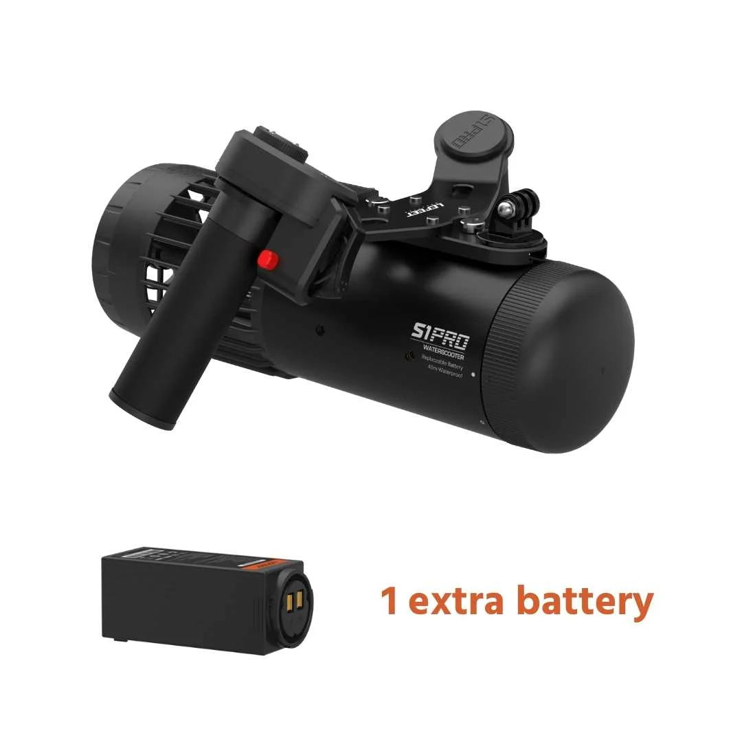 Lefeet S1 Pro Electric Underwater Scooter - Portable Diving Gear for Snorkeling & Scuba Adventures - Perfect for Ocean Exploration & Underwater Photography