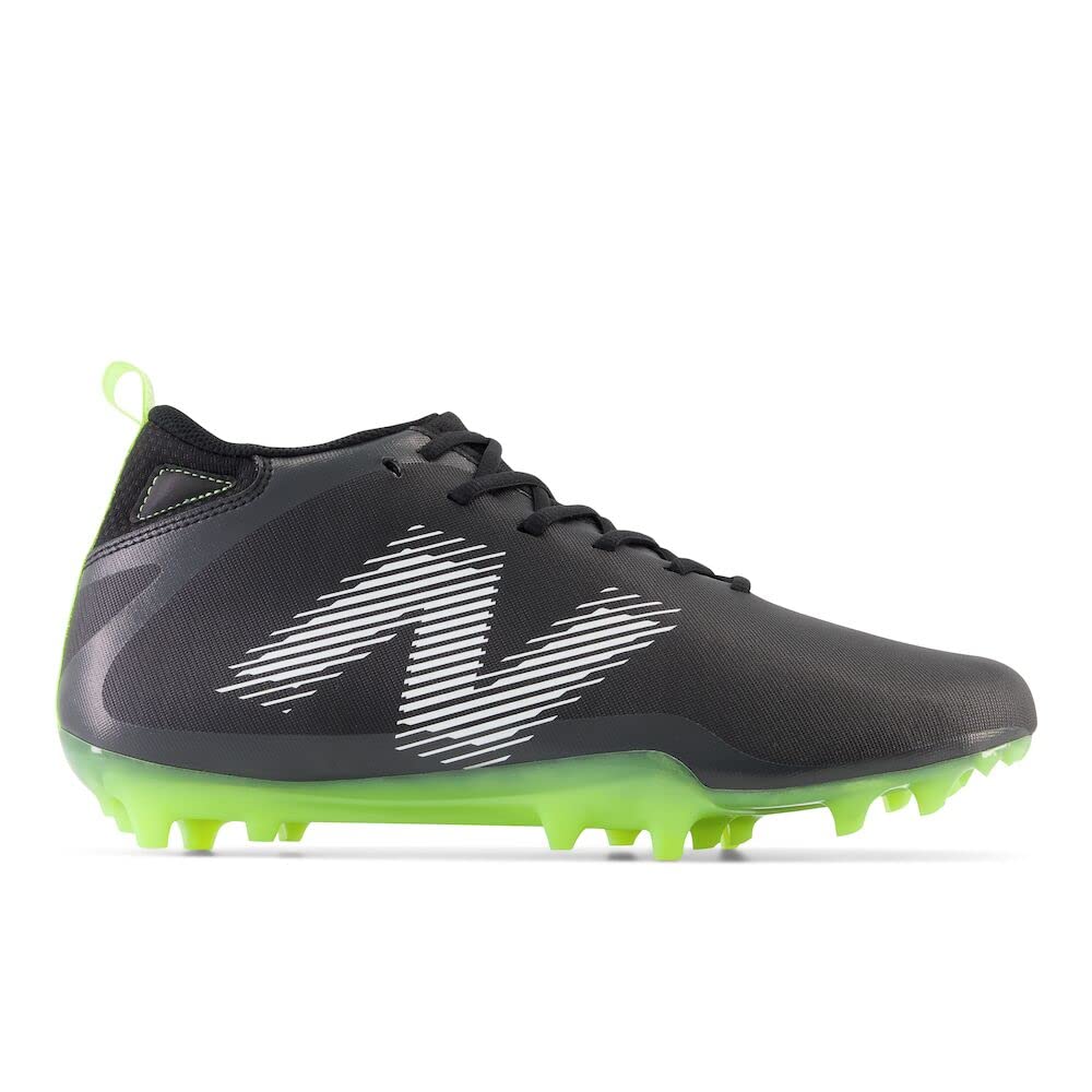 New Balance Men's Rush V4 Mid Lacrosse Cleats - Lightweight Performance Shoes for Lacrosse Players - Perfect for Field Sports & Training