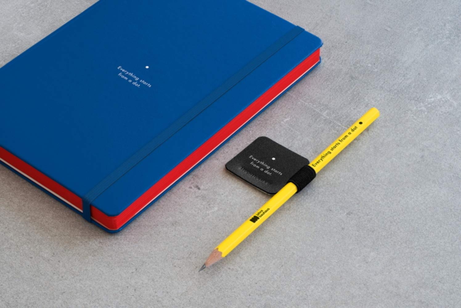 Leuchtturm Bauhaus 360136 HB Assorted Pencils - Lemon & Black - Premium Quality Drawing & Writing Pencils for Artists, Students & Office Use