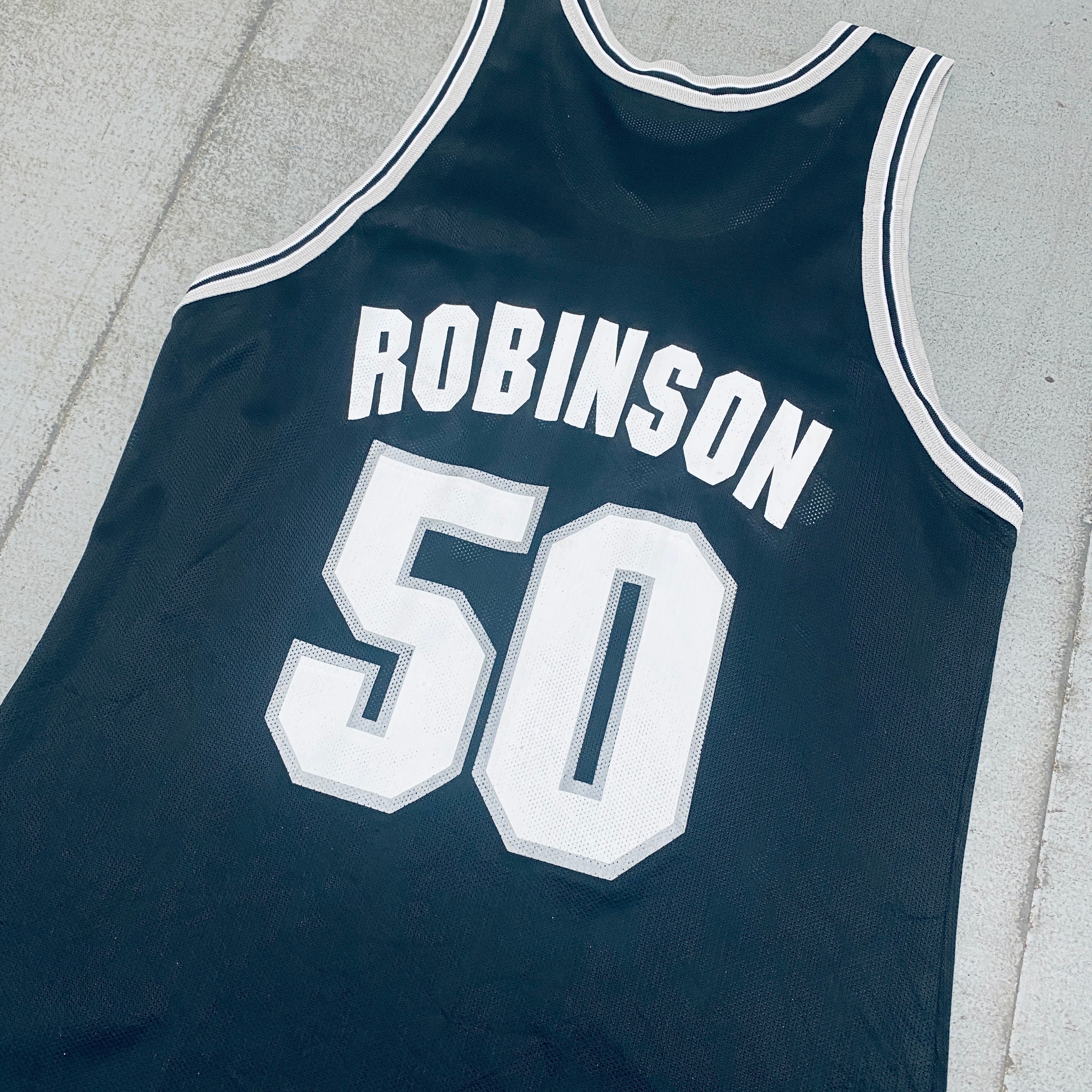 David Robinson 1998-99 San Antonio Spurs Black Championship Jersey - Men's NBA Basketball Jersey for Fans, Collectors & Game Day Outfits