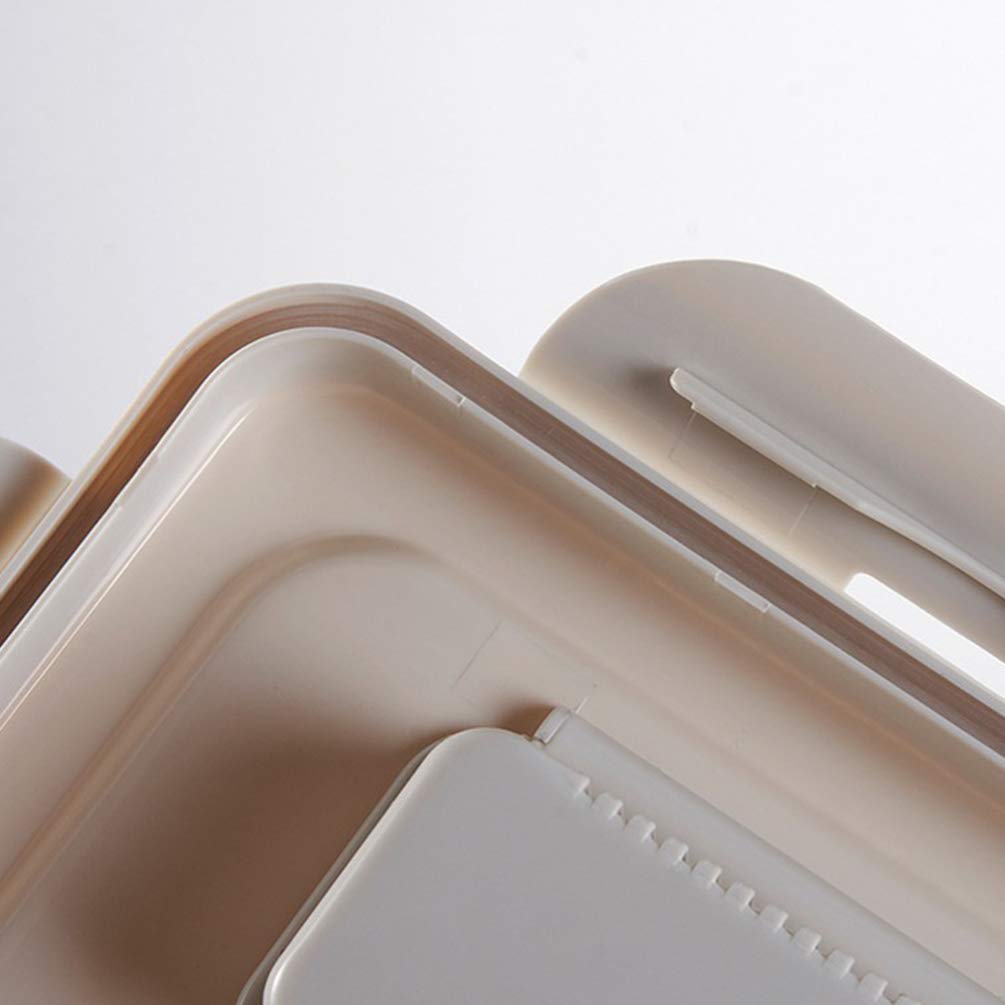 UKCOCO Airtight Pet Food Storage Container - Large Capacity 35 x 36 cm for Cat & Dog Food, Rice, Treats - Perfect for Kitchen, Pantry & Pet Food Organization