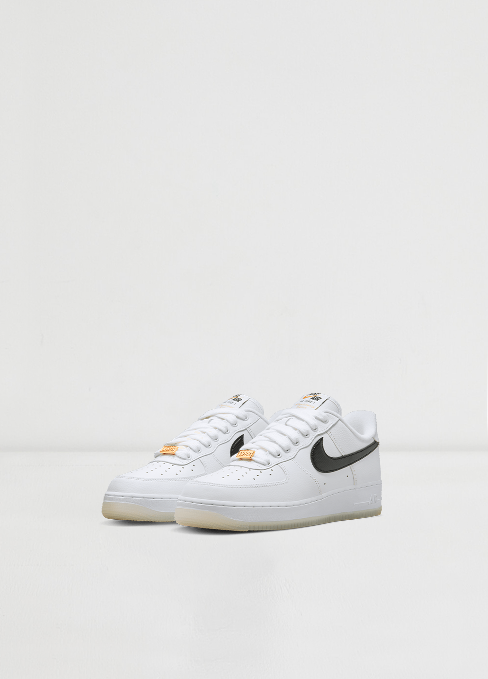 Nike Air Force 1 '07 PRM Sneakers - Premium White Leather Basketball Shoes for Men & Women | Streetwear Fashion, Casual Wear & Gym Training