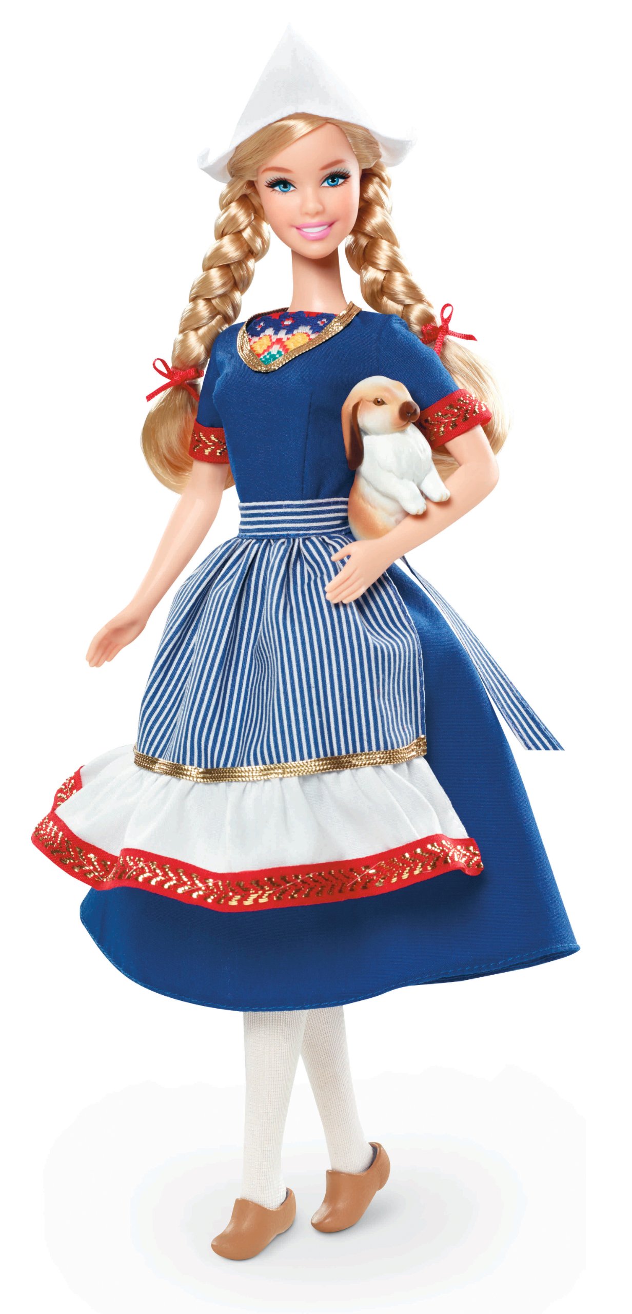 Barbie Collector Dutch Doll - Holland Traditional Outfit for Display & Gifts