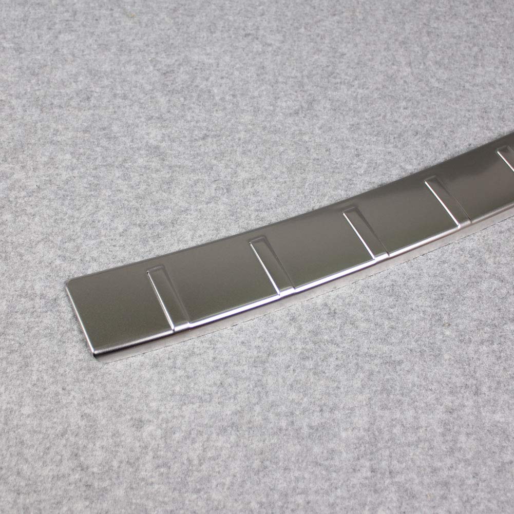 Volvo XC90 Rear Bumper Guard (2016-2025) - Stainless Steel Matte Finish Protective Cover for SUV - Perfect for Parking Protection & Off-Road Adventures