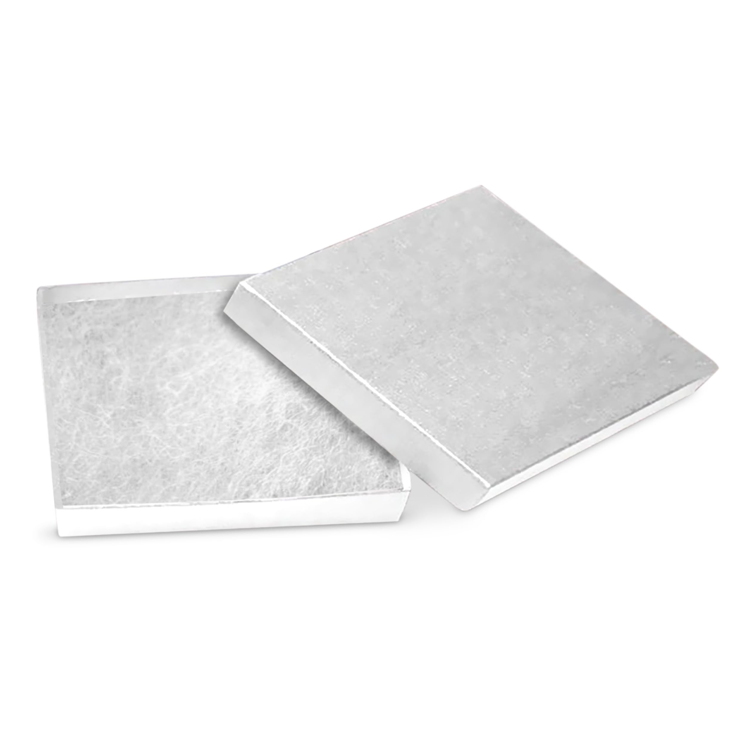 15 Pack White Jewelry Gift Boxes 3.5x3.5x0.87 Inches - Premium Cotton Filled Cardboard Jewelry Storage Box with Lids - Made in USA - Perfect for Bracelets, Necklaces, Rings & Earrings - Great for Gift Wrapping, Wedding Favors & Retail Display
