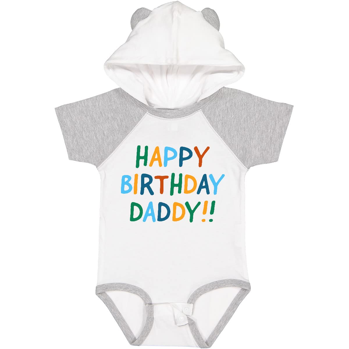 Inktastic Happy Birthday Daddy Baby Bodysuit - Cute Infant Onesie for Birthday Celebrations, Father's Day & Family Photos