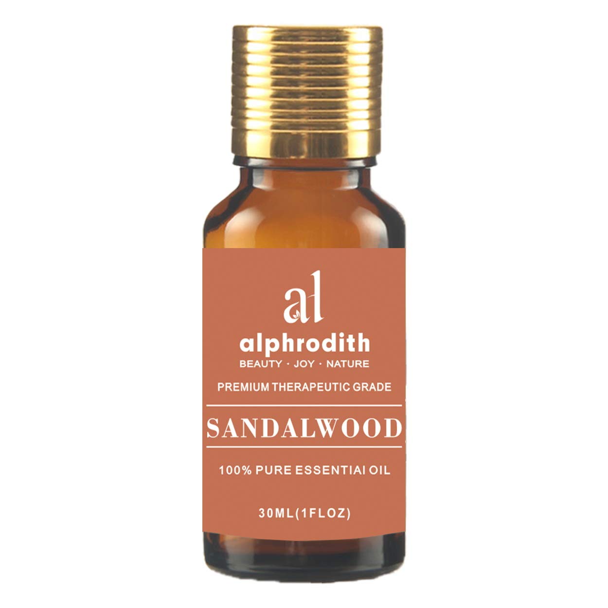 100% Pure Indian Sandalwood Essential Oil - Undiluted for Skin Care, Mood Uplift & Focus | 30ml for Diffuser, Aromatherapy, Massage, Bath, Hair & Perfume | Perfect for Relaxation, Stress Relief & Home Spa