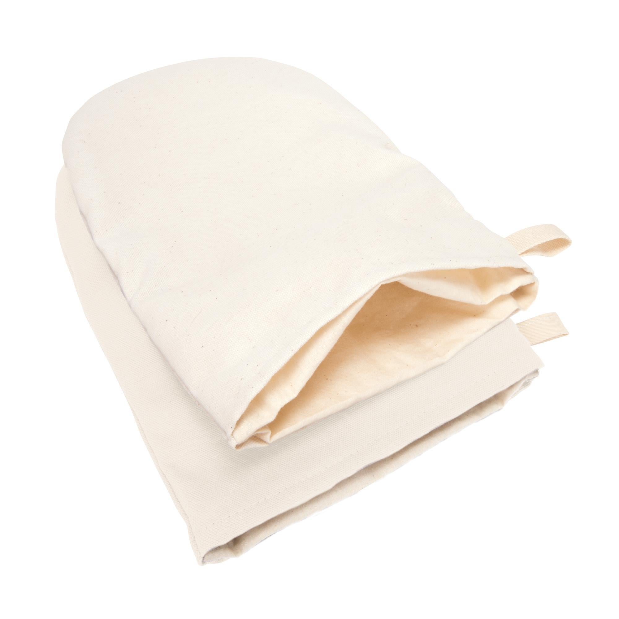 Eco-Friendly Herbal Mitts with Covers - 1 Pair for Spa, Massage & Relaxation at Home or Salon