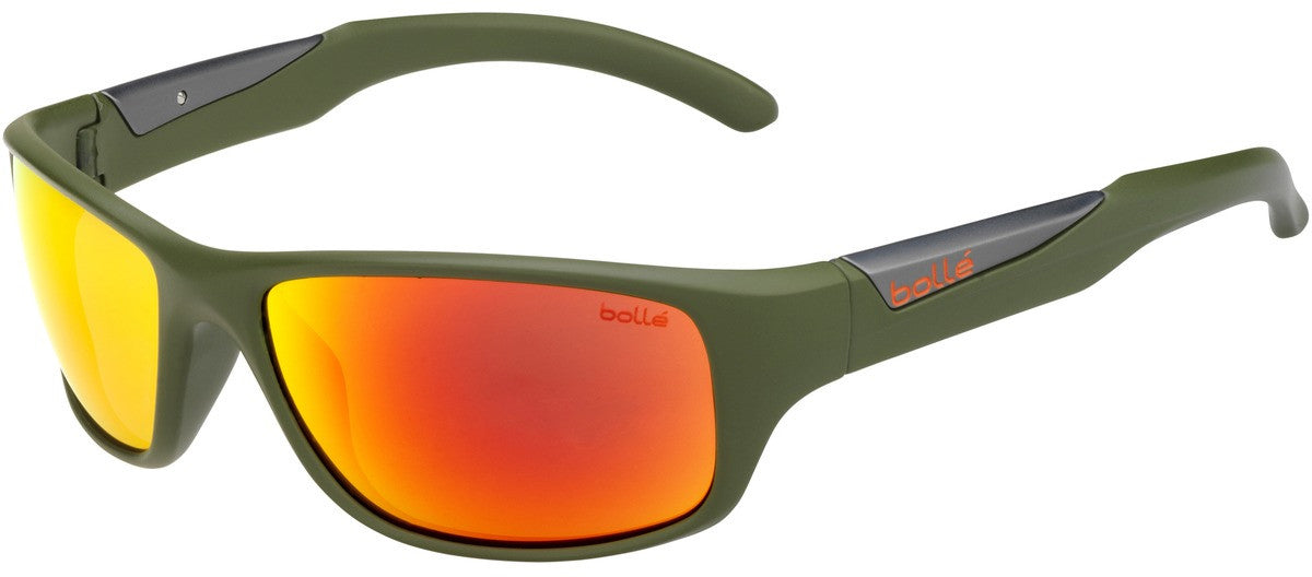 12604 - Olive Matte - HD Polarized Brown Fire