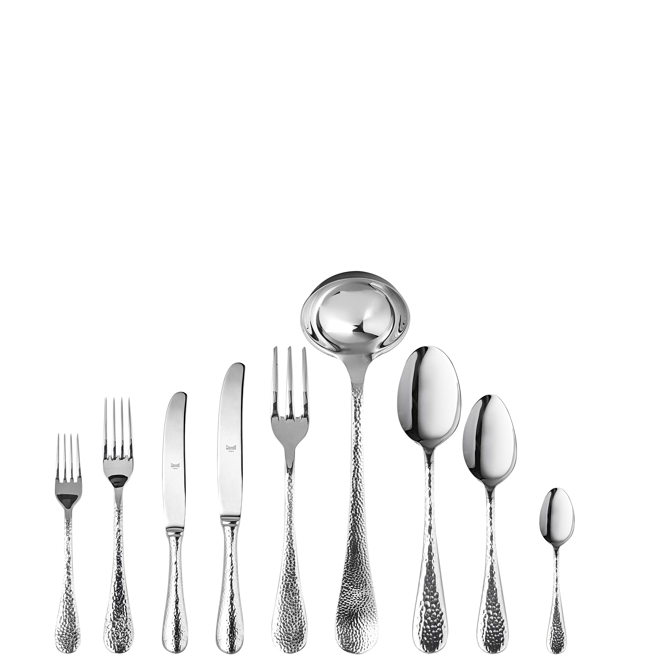Premium MEPRA Stainless Steel Flatware Set - 20-Piece Dinnerware for Parties, Weddings & Special Occasions - Elegant Cutlery for Fine Dining & Entertaining