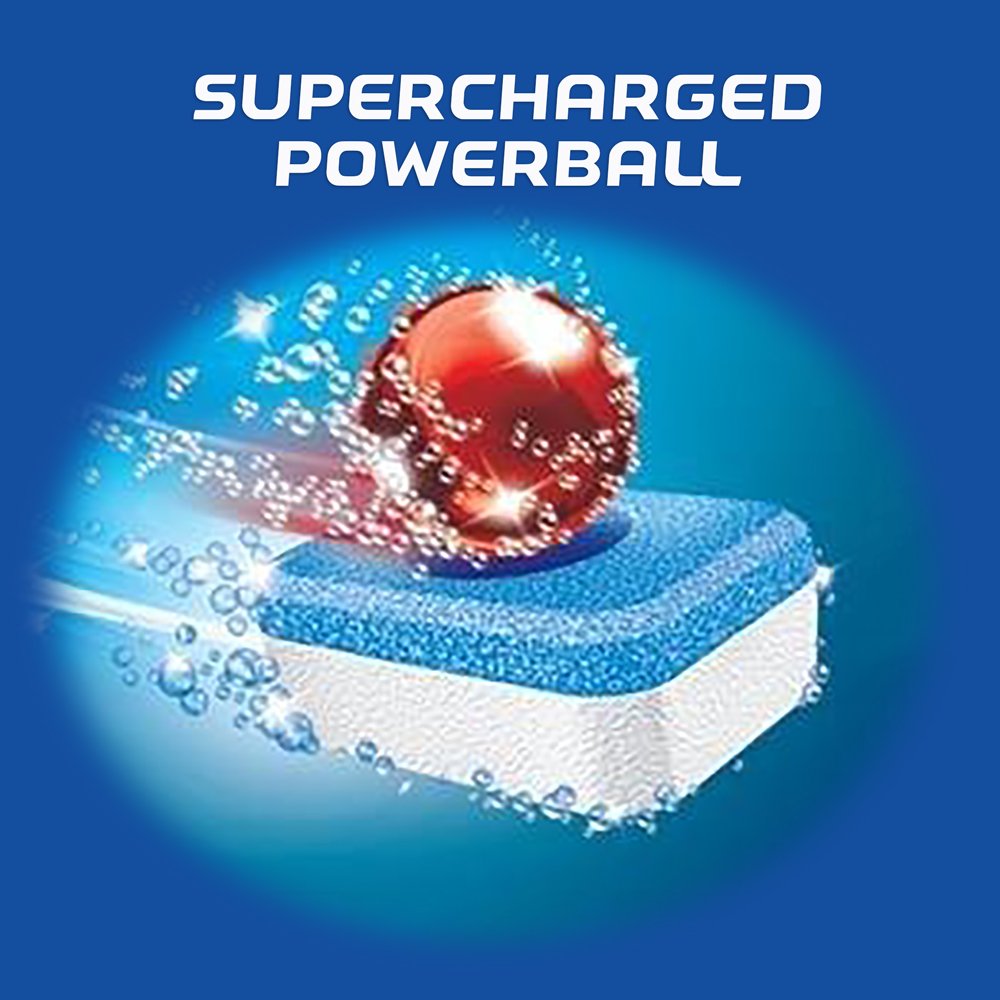 Finish All-in-1 Dishwasher Detergent Powerball Tabs - 85 Count - Fresh Scent - Deep Cleaning Dishwashing Tablets for Sparkling Clean Dishes - Perfect for Daily Use in Standard & Large Dishwashers
