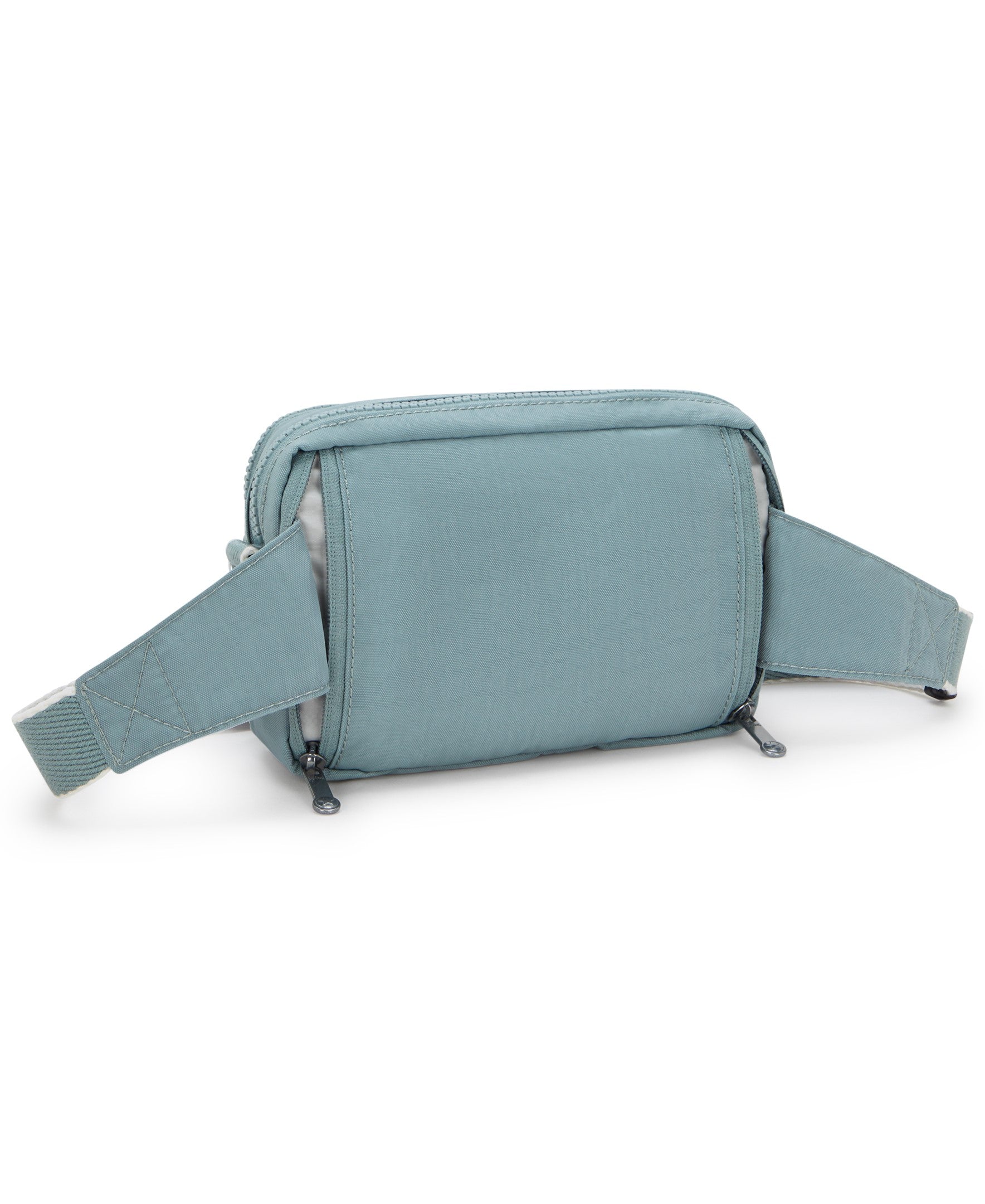 Kipling Abanu Multi Convertible Crossbody Bag - Lightweight Travel Purse for Women, Adjustable Strap, Spacious Organizer (Relaxed Grey) | Perfect for Work, Gym & Weekend Outings