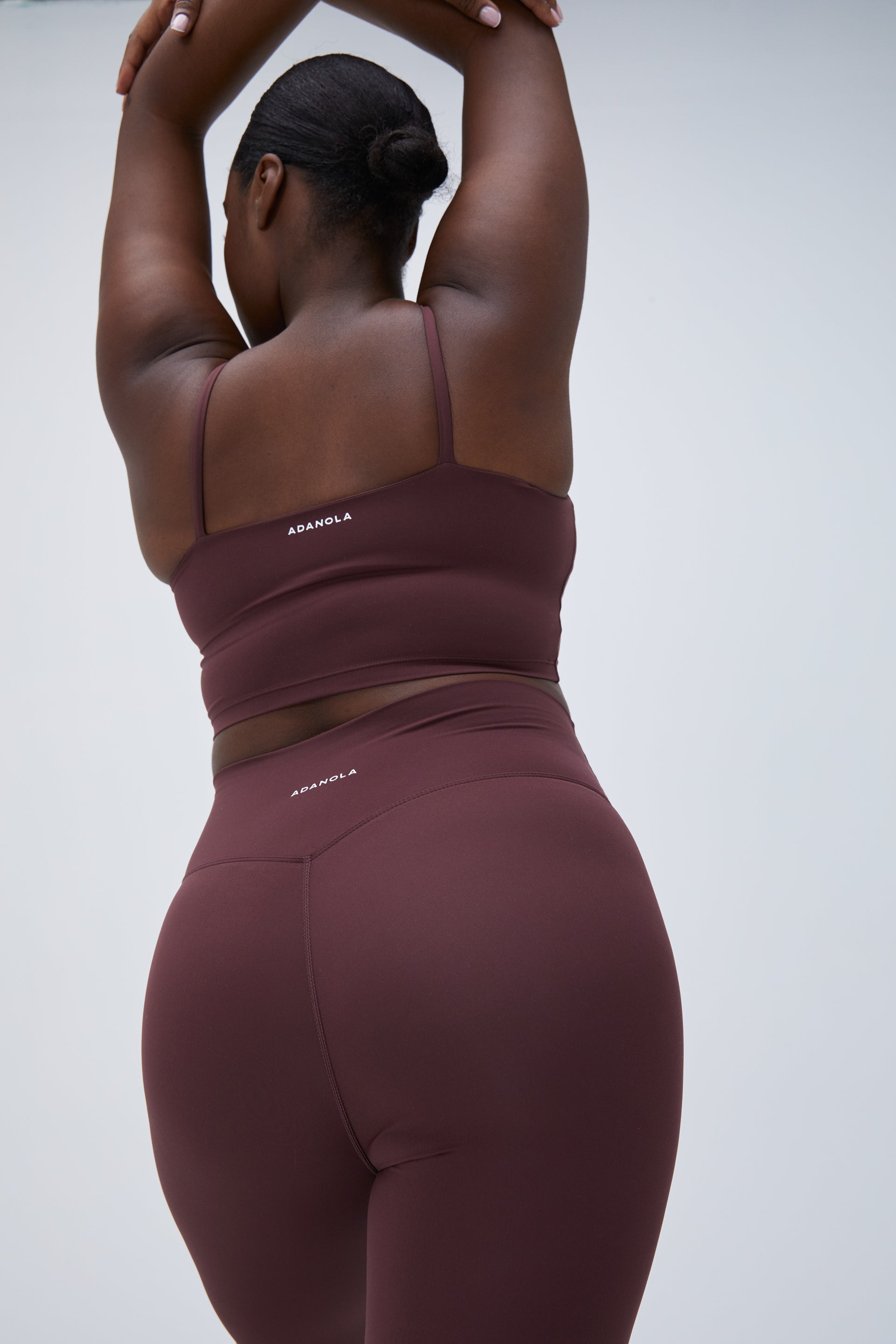 Ultimate Comfort Tank Bra for Women - Burgundy Red | Soft Breathable Fabric for Yoga, Workout & Everyday Wear