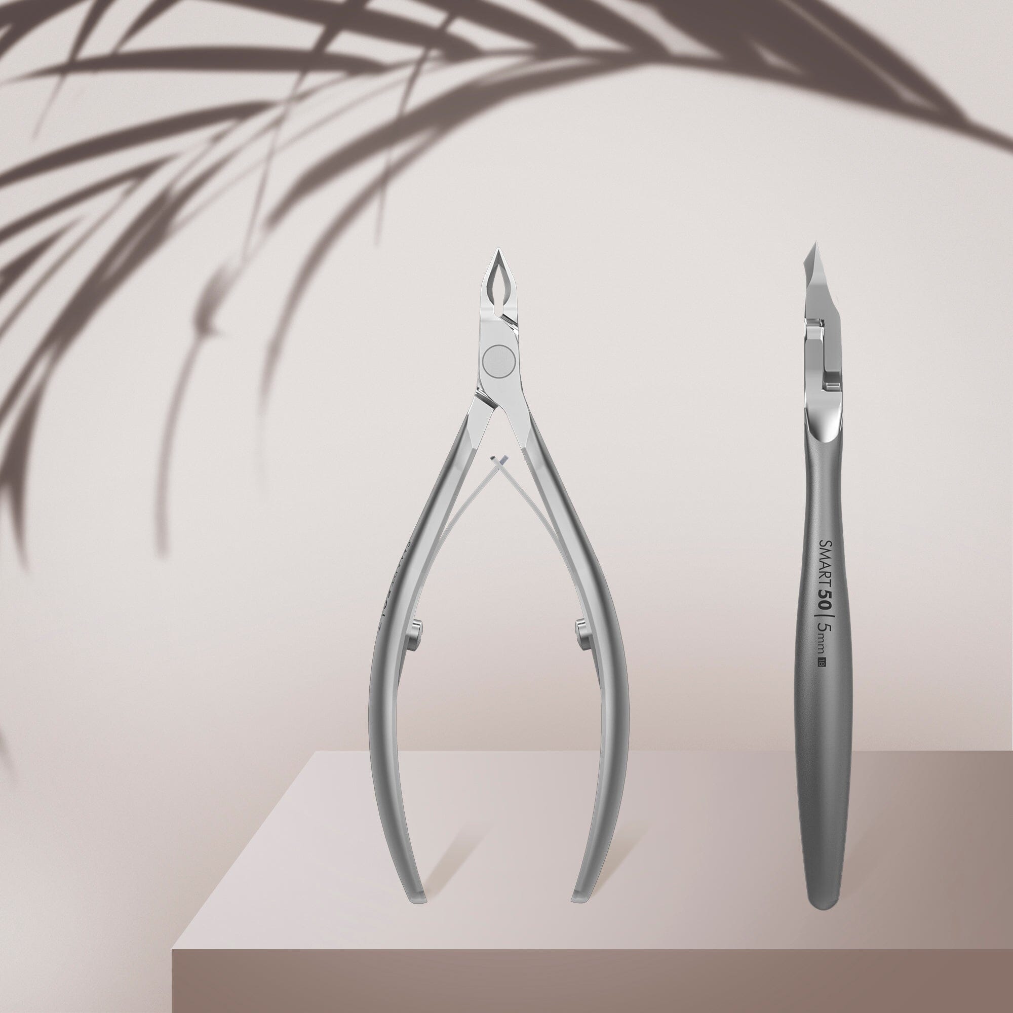 Staleks Professional Cuticle Nippers SMART 50 (5mm) - Precision Nail Care Tool for Manicures & Pedicures | Salon & Home Use