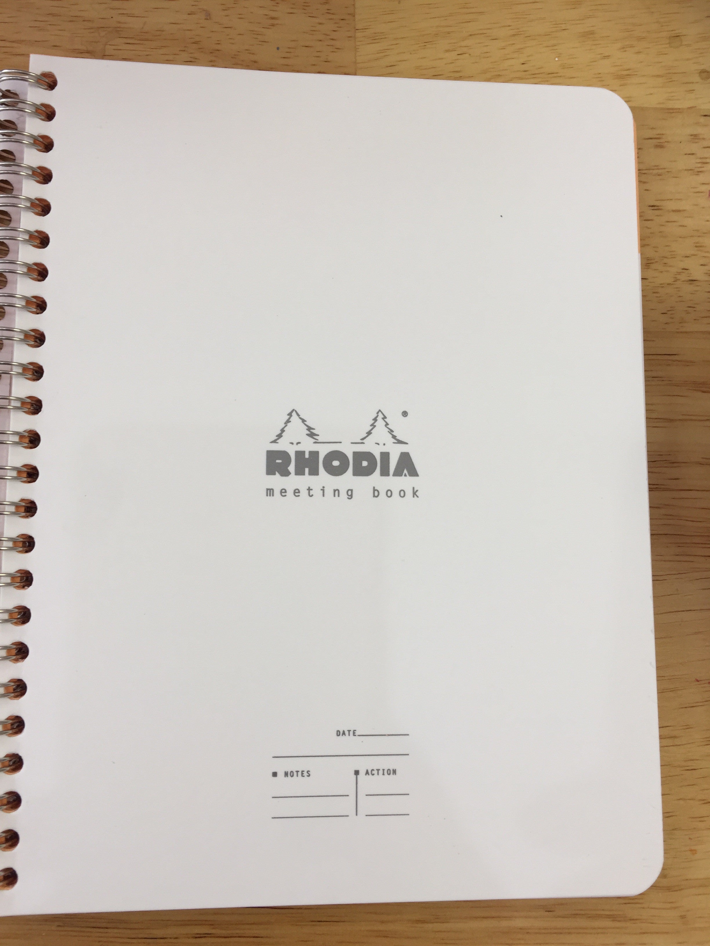 Rhoda Spiral Meeting Notebook - 80 Sheets, 8.5 x 11 Inches, College Ruled Paper for Office, School & Business Meetings - Perfect for Note Taking, Journaling & Planning