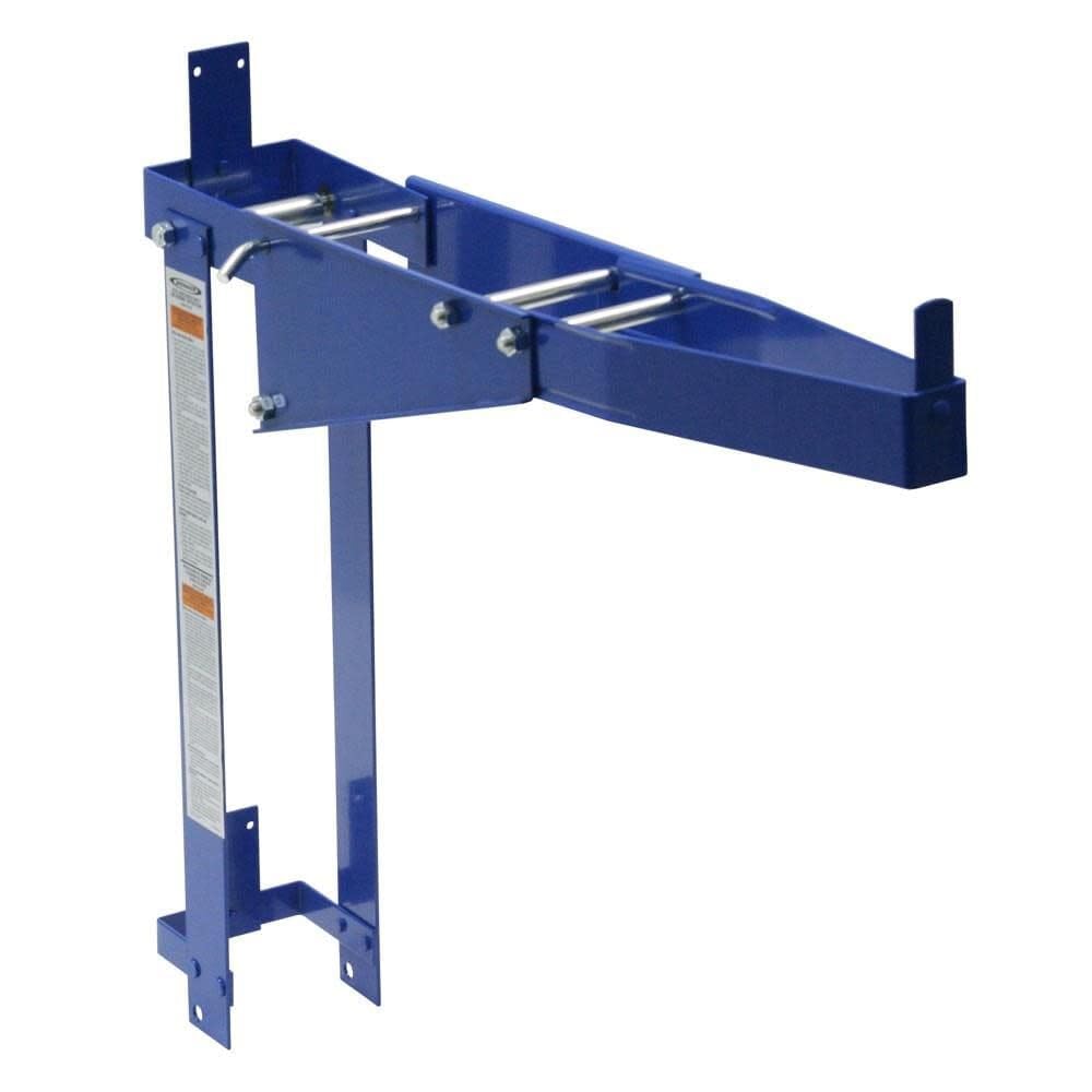 Werner SPJ-WB Heavy Duty Steel Pump Jack Work Bench - Portable Construction Work Platform for Roofing, Carpentry, and DIY Projects