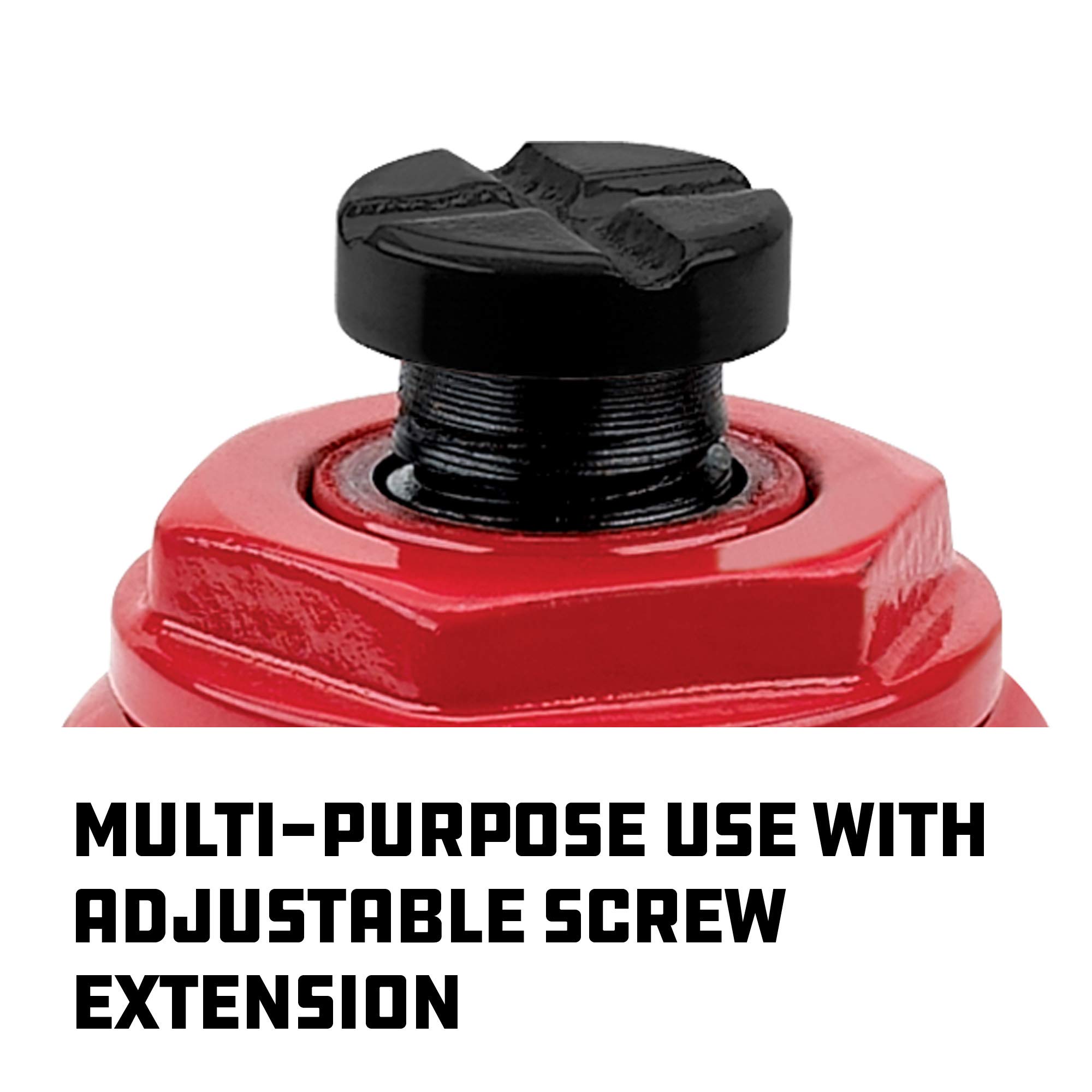 Alltrade 647527 Heavy Duty 8-Ton Bottle Jack - Professional Hydraulic Car Lift for Vehicle Repair, Towing & Off-Roading - Garage & Auto Shop Essential Tool