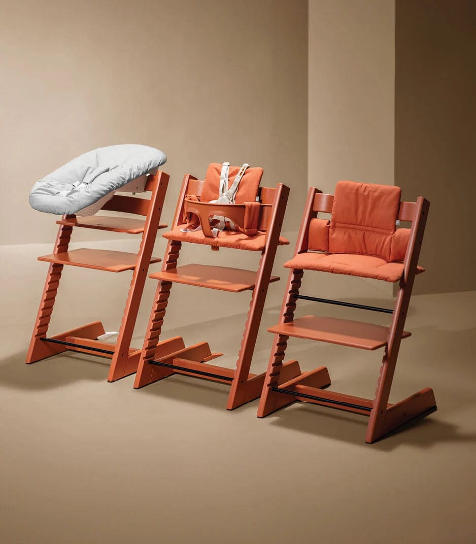 Stokke Tripp Trapp High Chair - Adjustable Baby to Toddler Wooden Chair with Safety Harness | Perfect for Dining, Feeding & Learning at Home