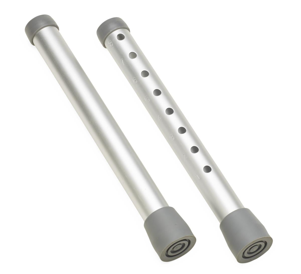 Medline Walker 10 Leg Replacement Kit - Durable Mobility Aid Accessory for Seniors & Recovery Patients - Perfect for Indoor & Outdoor Use
