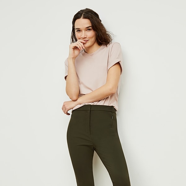 Curie Pant PowerStretch Pro - High-Performance Stretch Pants for Women in Dark Olive | Perfect for Yoga, Hiking & Outdoor Activities
