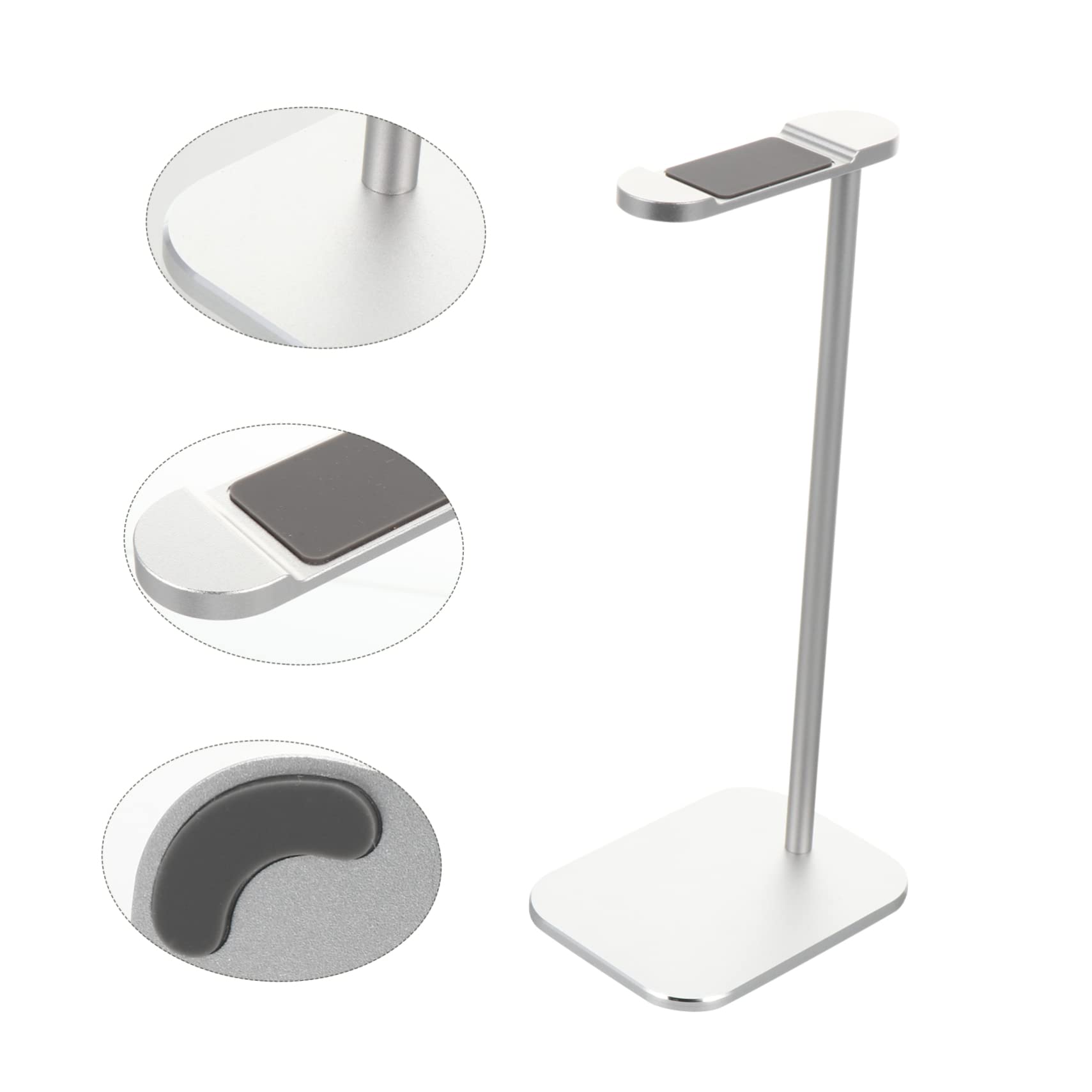 Jojofuny Aluminum Alloy Headphone Hook - Sturdy Desk Mount Headset Holder for Easy Installation | Perfect for Gaming, Office & Home Organization