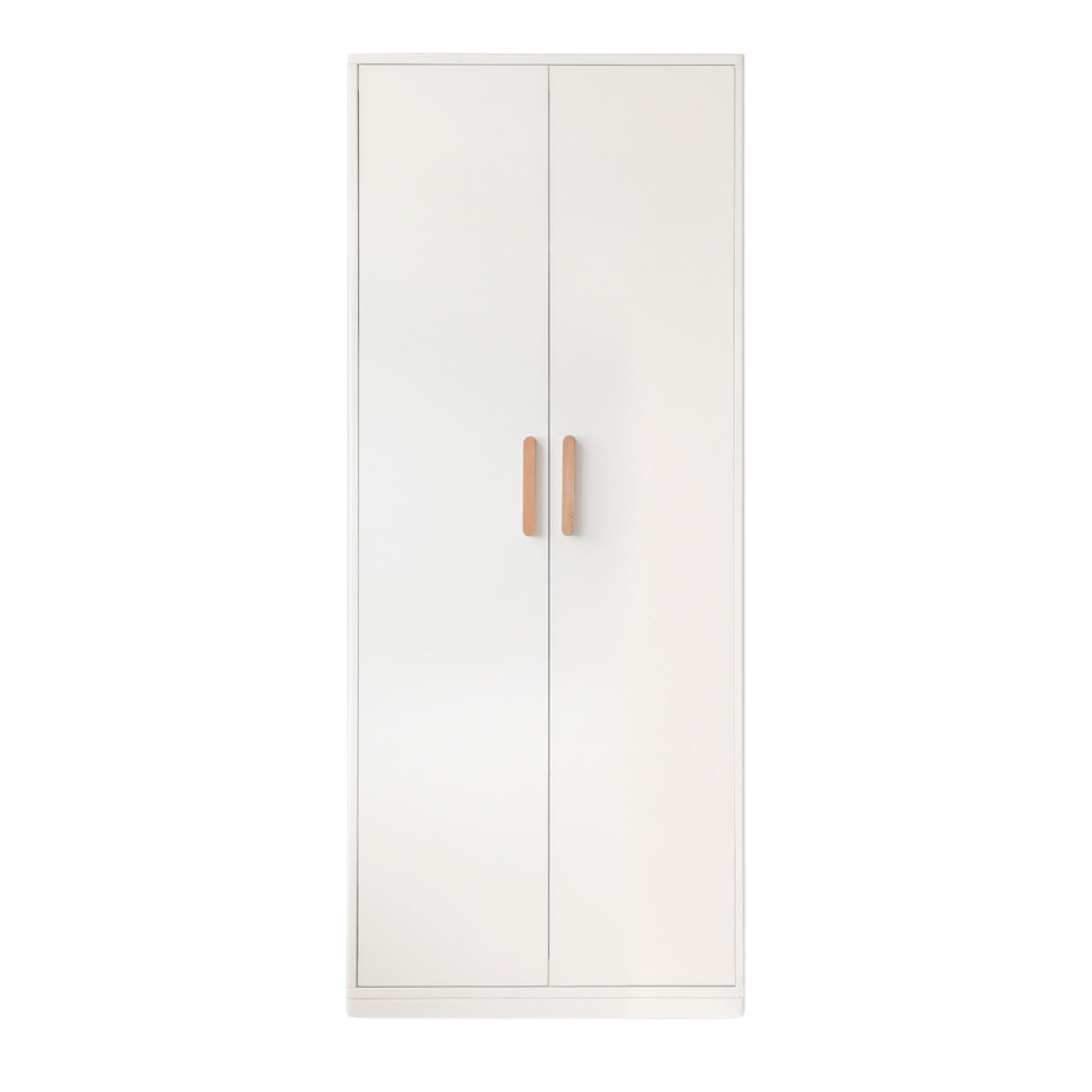 31.5x19.7x75.6 inch / 80x50x192сm / White color / double door floor to ceiling wardrobe