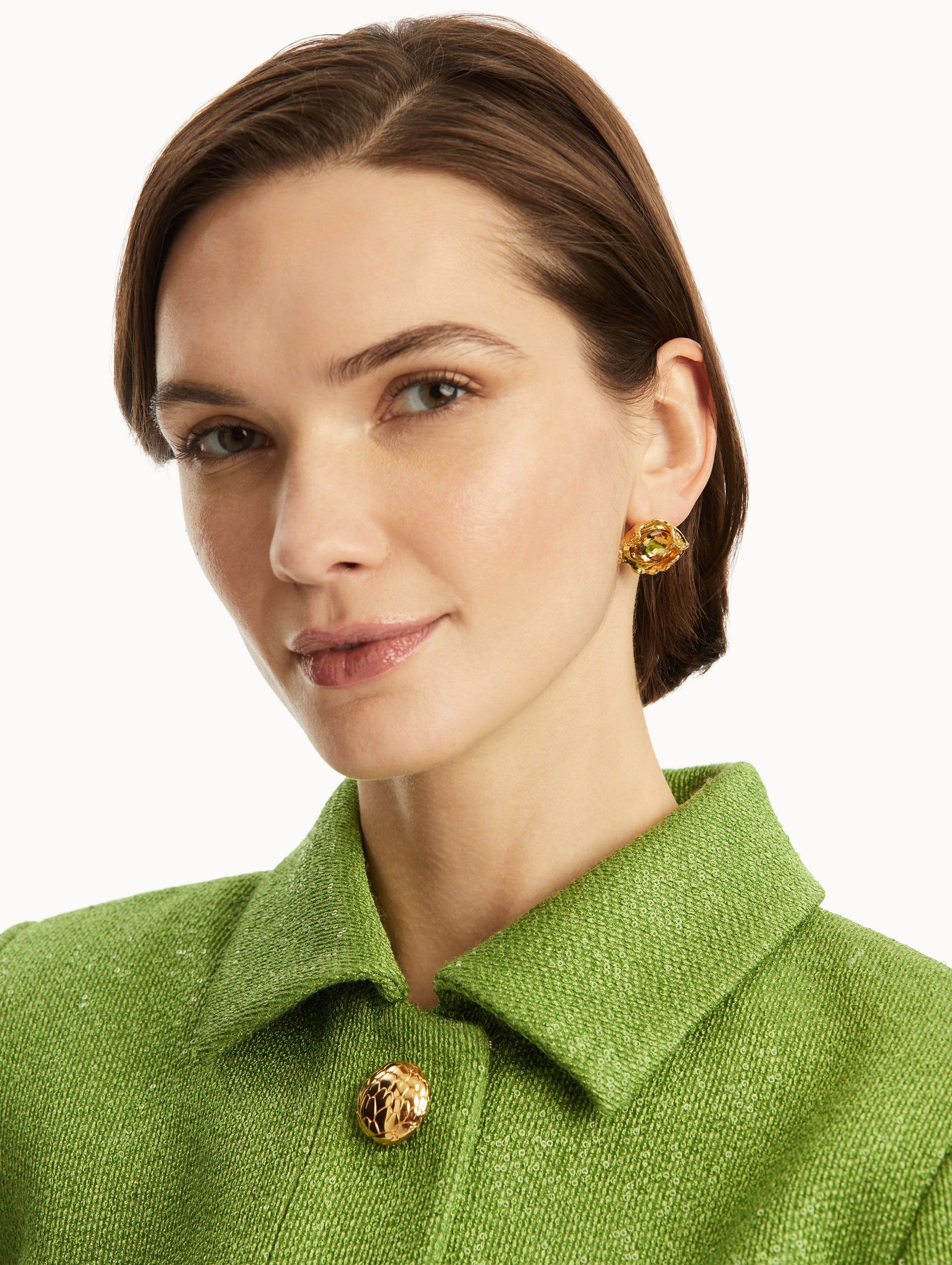 Exquisite Crystal Nest Earrings for Women - Elegant Dangle Drop Jewelry for Party, Wedding & Everyday Wear
