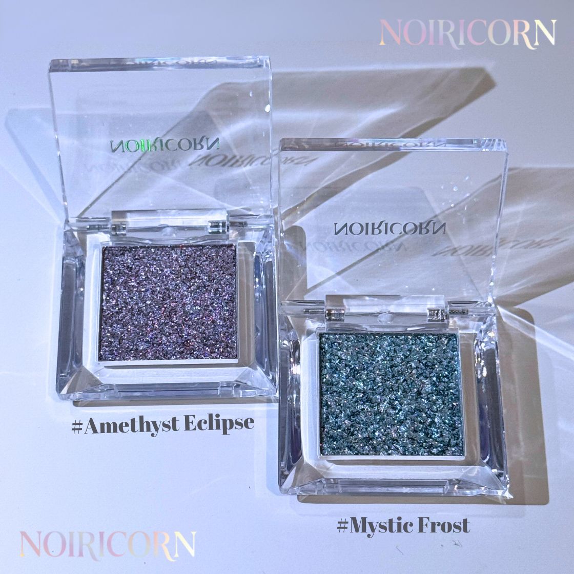 NOIRICORN Multi Chrome Eyeshadow Palette - 12 Vibrant Colors, Long-Lasting & Highly Pigmented - Perfect for Party, Wedding & Special Occasion Makeup
