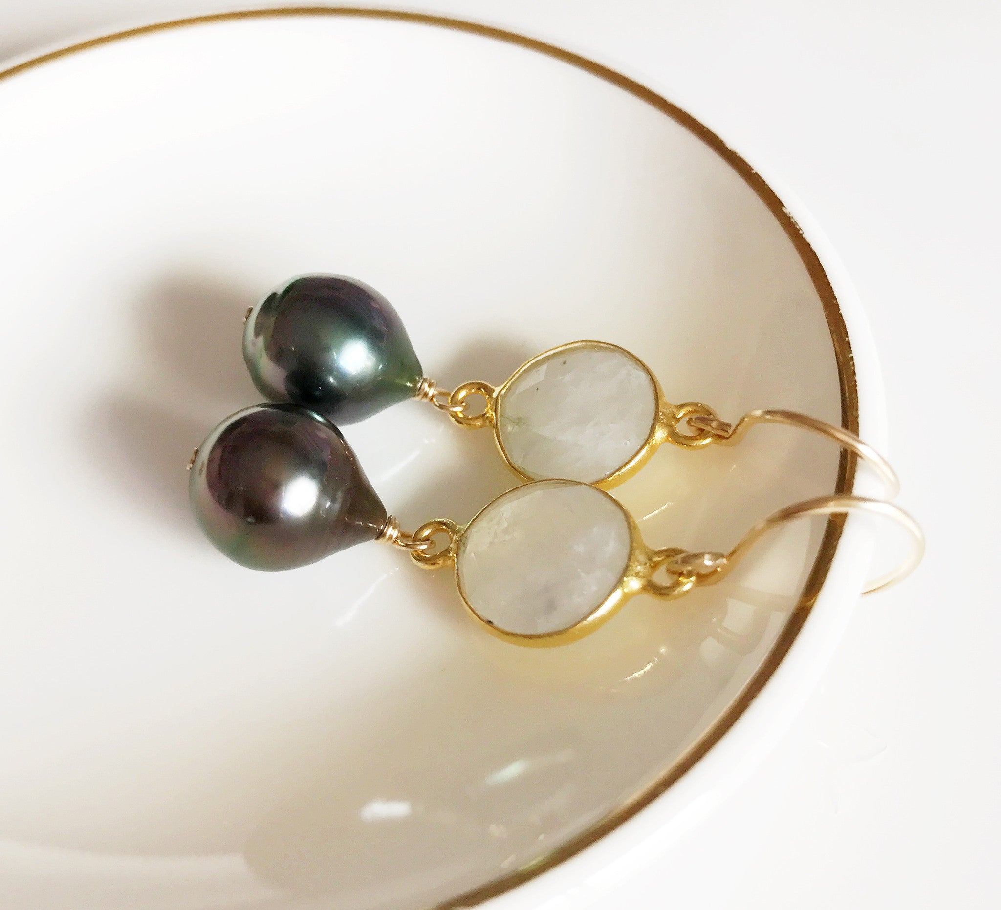 Moonstone Earrings (E363) – Elegant Handmade Jewelry for Women, Perfect for Weddings, Parties & Everyday Wear